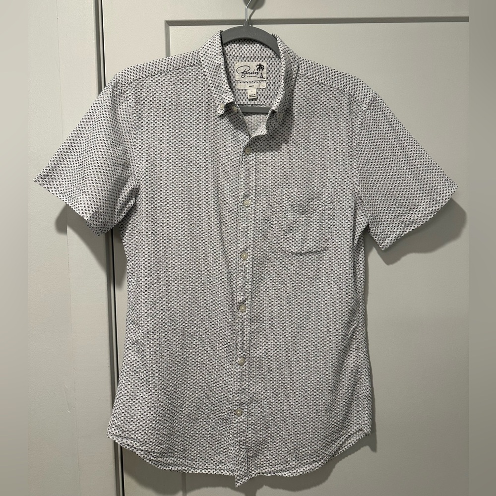 Bonobos Riviera Seersucker Short Sleeve Button Down